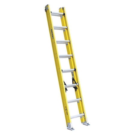 Louisville 16 ft Fiberglass Extension Ladder, 375 lb Load Capacity FE4216HD