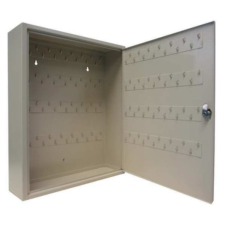 Zoro Select Key Control Cabinet, Steel, Beige, 120 Key Capacity 33J859
