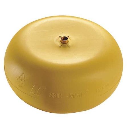 Pelican Pallet Cushion, Yellow With T-Nut, PK96 SKID MATE
