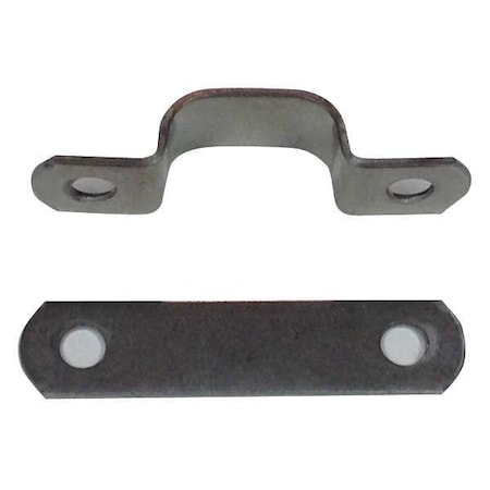 Dixie Line Clamps Tube Clamp, 1/2in., 2 lines, PK25 802