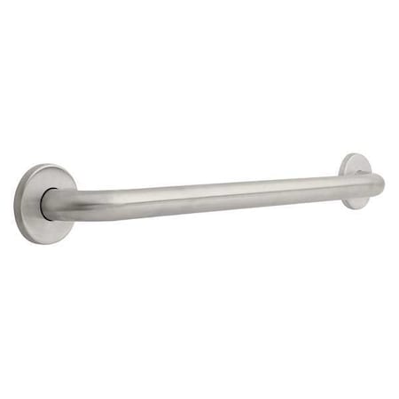 Franklin Brass Smooth Grab Bar, 24" L, Stainless Steel, Satin 5724