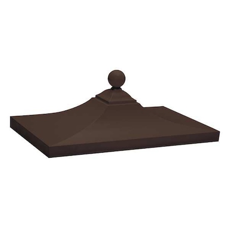 Salsbury Industries Regency DecorativeTop, Bronze 3350BRZ