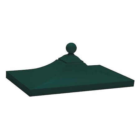 Salsbury Industries Regency DecorativeTop, Green 3350GRN