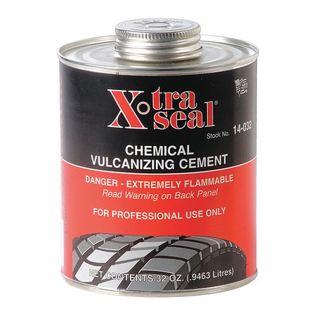 X-TRA SEAL Tire Repair Cement, Flammable, 32 Oz. 14-032