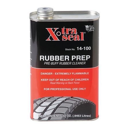 X-TRA SEAL Tire Buffer/Cleaner, Can, 32 oz, Liquid, Clear 14-100