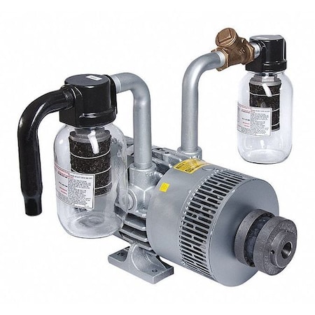 Gast 1/Skid Rotary Vane Pump - Sep Drive 6066-V103