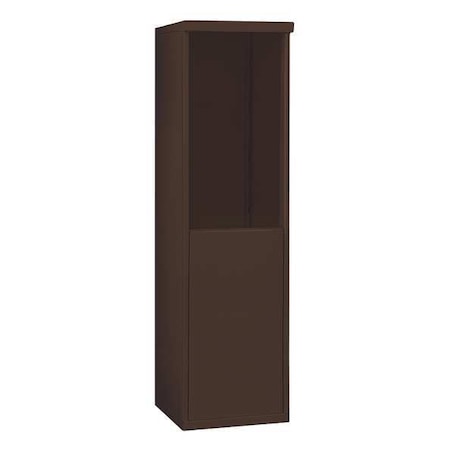 Salsbury Industries Enclosure, Bronze Powder Coated, Free-Standing 3908S-BRZ