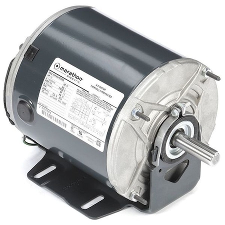 Leeson General Purpose Farm Duty Motor, Split-Phase, 1/2 HP, 115/208-230V AC, 1,725 Nameplate RPM, 56 Frame 5KH42JN0328S