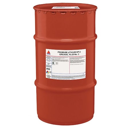 Citgo 120 lb Extreme Pressure Grease Drum Dark Amber 655212001072