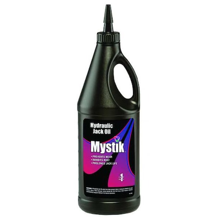 Mystik 1 qt Bottle, Hydraulic Oil, 22 ISO Viscosity 663321002017