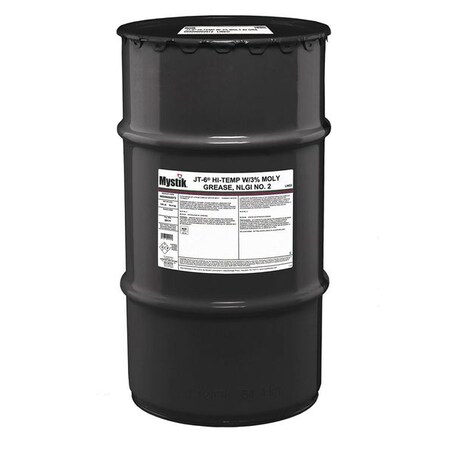Mystik High Temperature Grease, Drum, Gray 665056002072