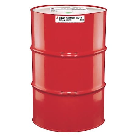 Citgo 55 gal Diamond Oil Drum 12 ISO Viscosity, Amber 633091001001