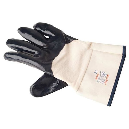 Showa Cut-Resistant Coated Gloves, Cut Level 2 , Nitrile , Smooth , 10 1 PR 7066-10