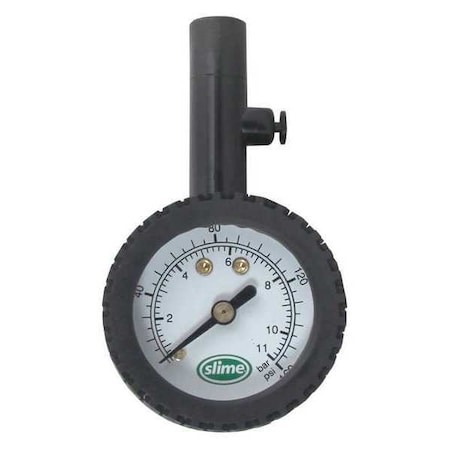 Slime Dial Tire Gauge, Up to 60 PSI 20186