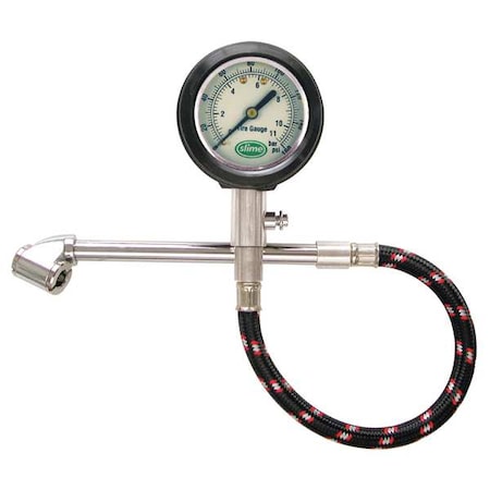 Slime Dial Tire Gauge, 10 to 160 PSI 2020-A