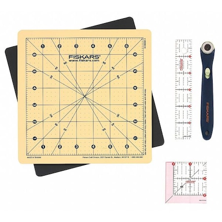 Fiskars Rotary Cutter Set, Plastic 11 3/16 in L 01-003907 | Zoro