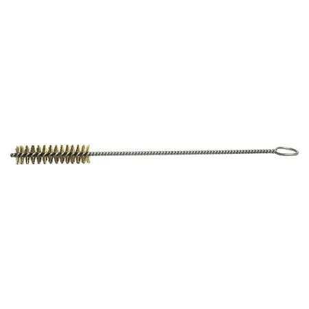 WEILER Hand Tube Wire Brush, 3/8", 0.004", PK10 93854