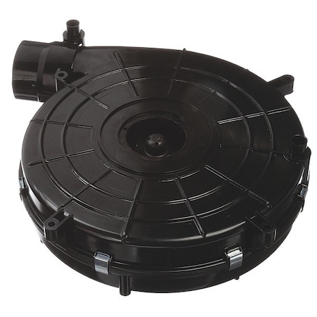 Fasco Draft Inducer, 115, Plastic, 5 41/64 in W, 10 11/16 in H, 1.0/2.0 Inlet and Outlet Dia. A171