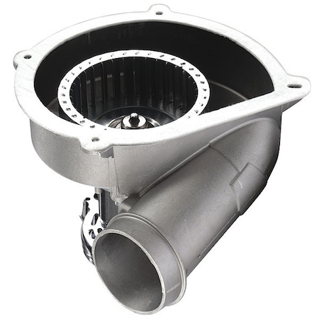 Fasco Draft Inducer Blower, 120, Plastic /Steel, 6 1/2 in W, 8 45/64 in H, 2.95" Inlet and Outlet Dia. A066