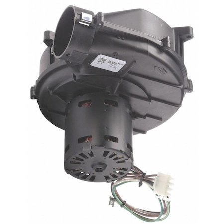 Fasco Draft Inducer, 115, Plastic, 6 13/16 in W, 8 13/62 in H, 2.0/1.8 Inlet and Outlet Dia. A136