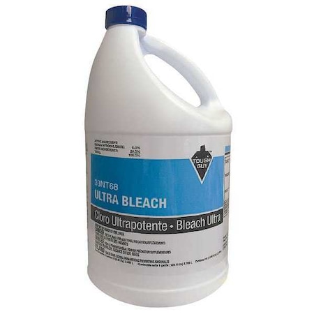 Tough Guy Bleach, 1 gal. Jug, Chlorine, 3 PK 33NT68