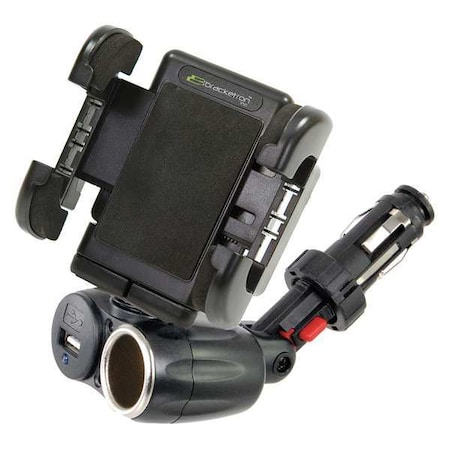 Bracketron Power Dock, USB, 12V IPM197BL