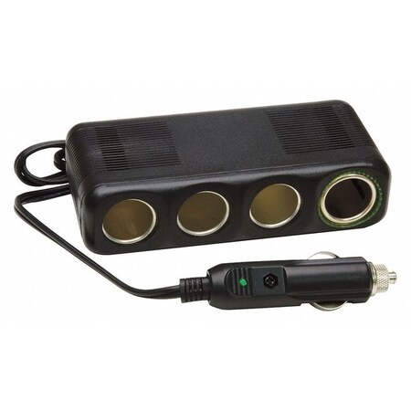 Roadpro Cigarette Lighter Adapter, 4 Outlet RP-704