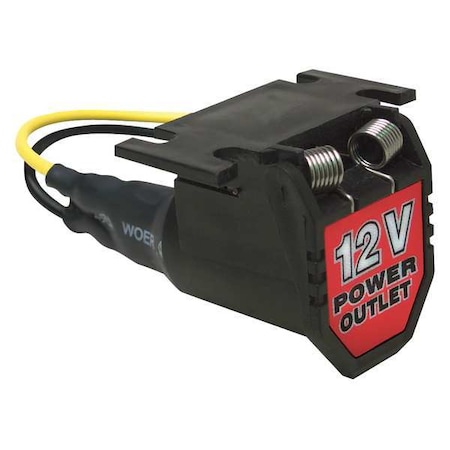 Roadpro Auxiliary Power Outlet, Auto Travel, 12V RPPS-16ES