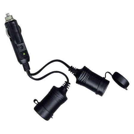 Roadpro Power Adapter, 2 Outlet, 12V RPPS-223