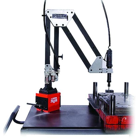 Flexarm Straight Die Grinder, 1/4 in NPT Male Air Inlet, 1/4 in Collet, Heavy Duty, 20,000 RPM, 0.4 hp S-36-GBM