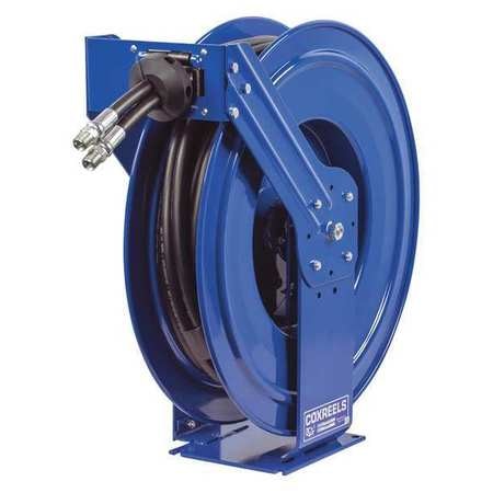 COXREELS Combination Air/Water Reel, 1/2 in Hose Dia., 50 ft Length, 2,500 psi TDMP-N-450