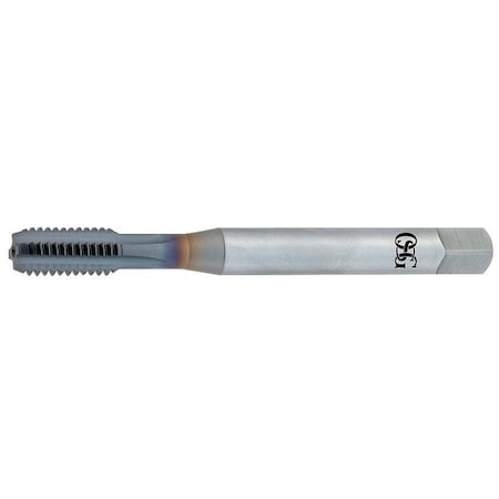Osg Straight Flute Hand Tap, M8-1.25, Bottoming, 4 Flutes, Metric Coarse 1105500208