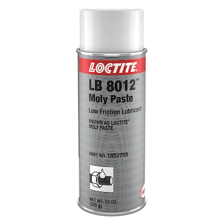 Loctite Anti-Seize, 12 oz, Moly, Spray Can, Black LB 8012(TM