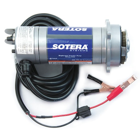 Sotera ElectricDrumPumpMotor, 20A, 12VDC, 1/4hp 400G9734