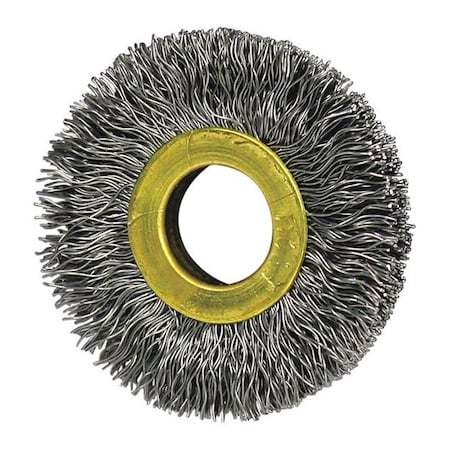 Osborn Wire Whl Brush, 3/4in. L, 2-1/2 in. dia. 11048