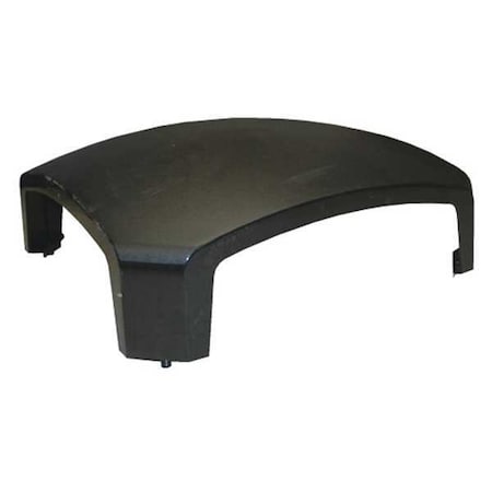 Rubbermaid Commercial 50 gal Dometop Lid, Dome Black GRFG3975L1BLA