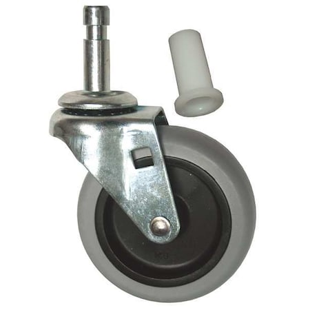 Rubbermaid Commercial Caster, 3 in., PK4 GRFG3421L60000