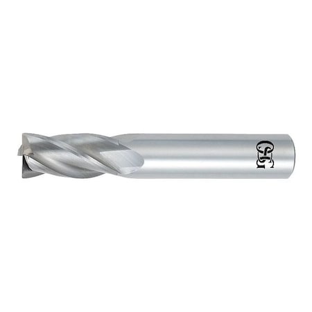 Osg Carbide End Mill, Square, 1/2in D, Bright 496-5006