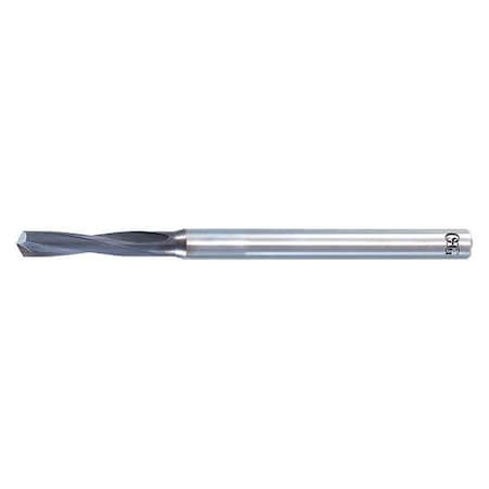 Osg Carbide Drill, 5.40mm, Micrograin 3318540