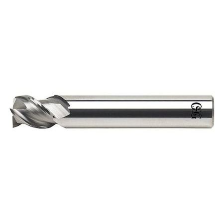 Osg Carbide End Mill, Square, 3/16in D, 2in OAL 20410900