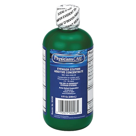 Physicianscare Eye Wash Preservative, 8 oz. 90496