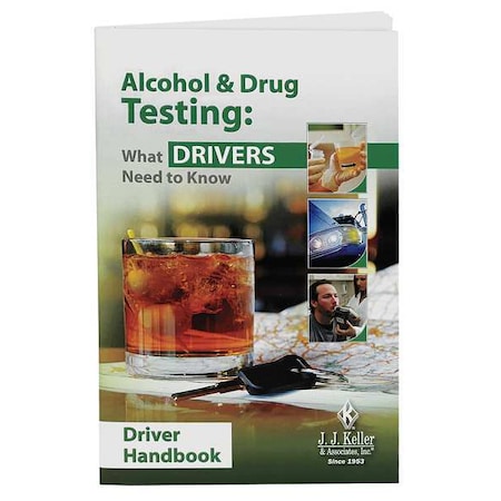 Jj Keller Handbook, Drug/Alcohol, English, PK10 38797