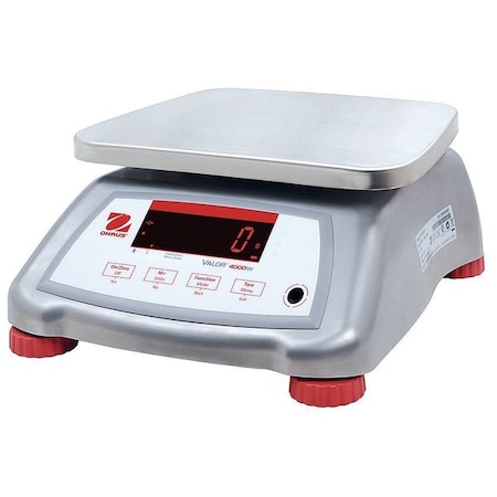 OHAUS Food Prcssng Scale, SS, 0.002kg/0.005 lb. V41XWE6T