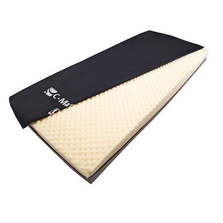 C-Matt Mattress, 84x6x35-1/2in, Foam, Nylon/Vinyl H10013