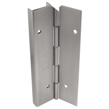 Markar Piano Hinge, Stainless Steel, Full Mortise Mounting, 1 3/4 in Leaf W x 7 ft Leaf H HG305-001-630-HT-MP-LH