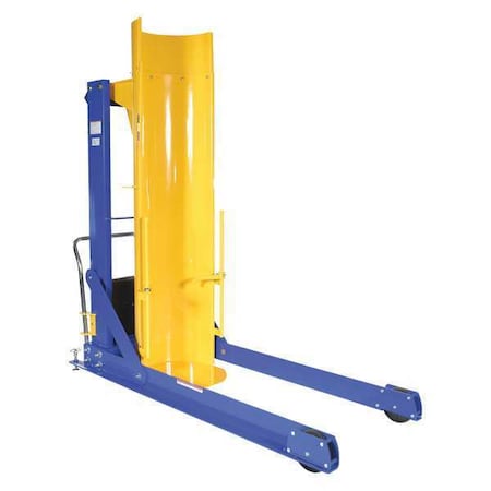 Vestil Portable Drum Dumper, 96in, Steel, 1500 lb. HDD-72-15-P
