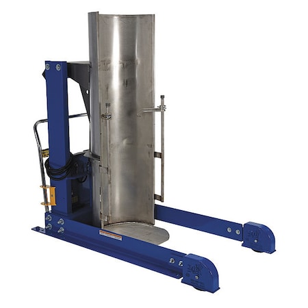 Zoro Select Port Drum Dumper, 63-3/4in, 42sec., 1500lb. HDD-36-15-P-SSC