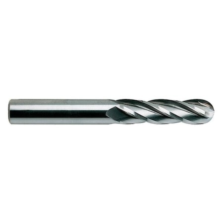 Yg-1 Tool Solid Carb End Mill, 1/8in.Diax2-1/4L in 51558TN