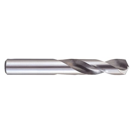 Yg-1 Tool Screw Machine Drill Bit, 27/64 in Size, 135  Degrees Point Angle, High Speed Steel, TiN Finish D4146027