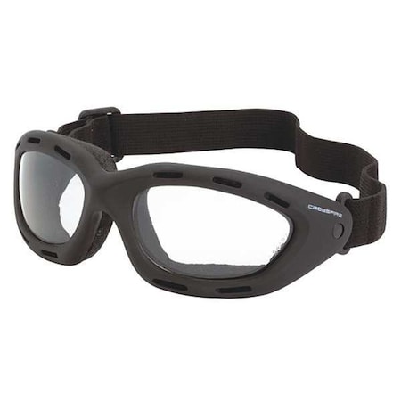 Radians Element Series, Safety Goggles Goggles, Nylon Frame, Clear Lens, Anti-Fog 91351 AF